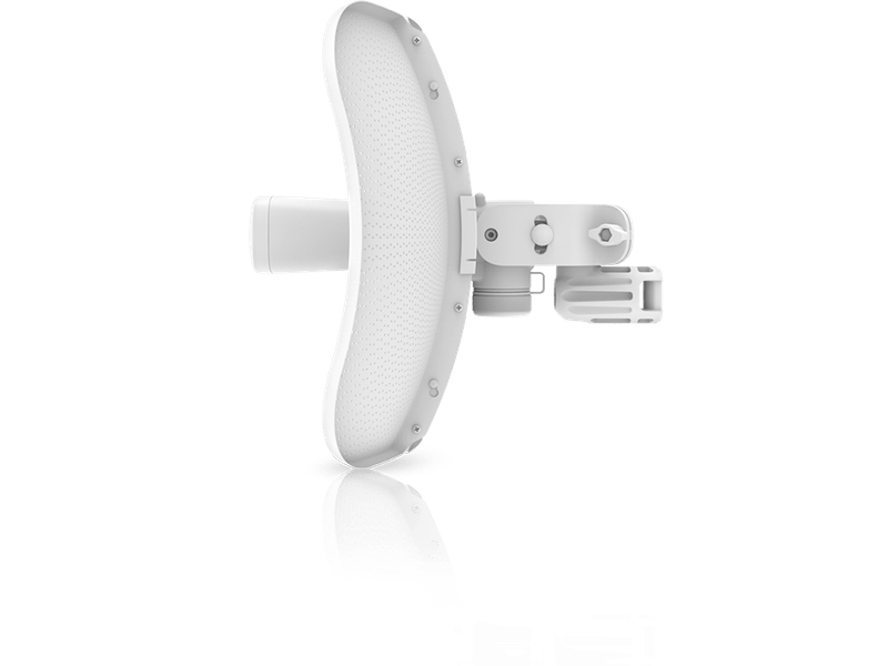 Ubiquiti airMAX LiteBeam AC 5 GHz Long-Range Station, 450+ Mbps Throughput, 23dBi Gain Antenna, 15+ Km Range,Inludes PoE Injector