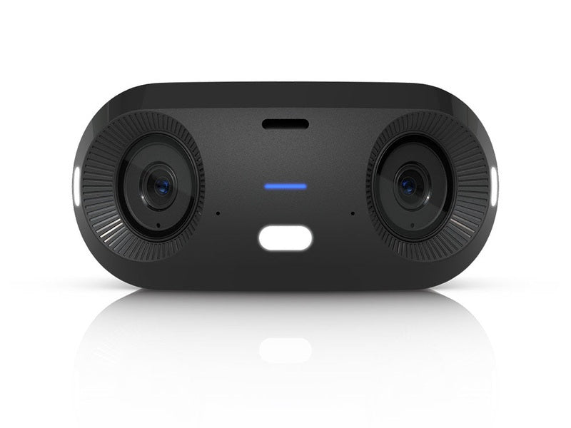 Ubiquiti G6 180, Black, Indoor/Outdoor Dual Sensor 16MP PoE+ Camera, Multi-TOPS AI Engine , Panoramic 180° Coverage.