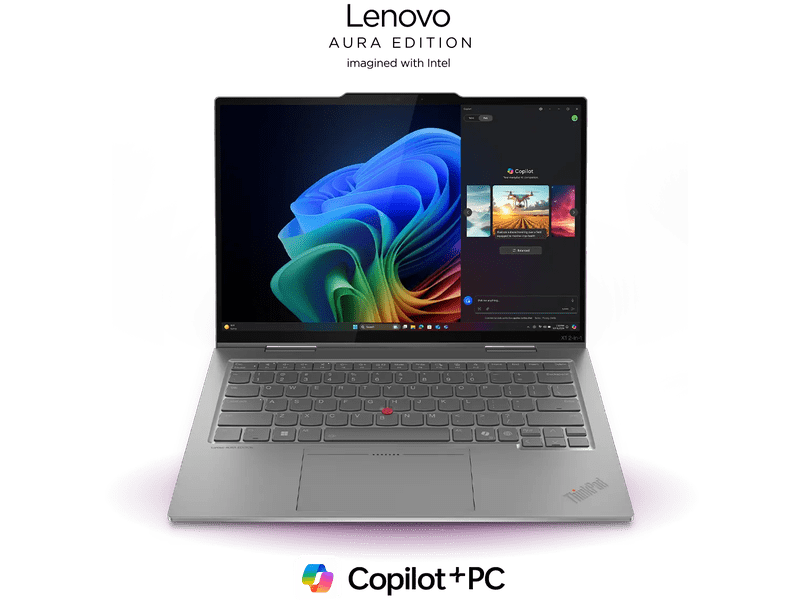 Lenovo ThinkPad X1 2-in-1 G10 14" Aura Edition Ultra 5-235H vPro 32GB 512GB SSD, 14" WUXGA Touch Laptop W11P 3YR PREM