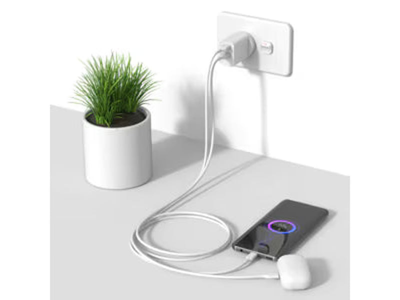 Comsol 12W Dual Port USB-A Wall Charger
