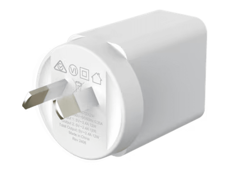 Comsol 12W Dual Port USB-A Wall Charger