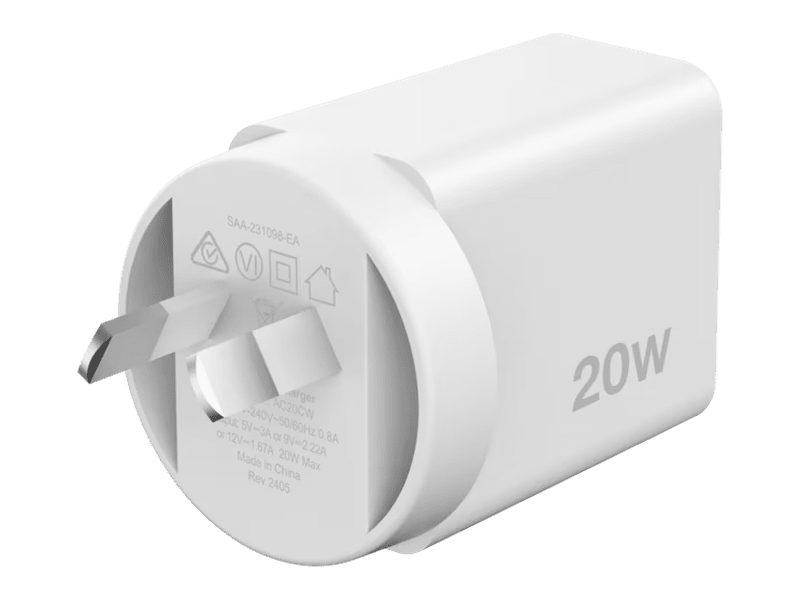 Comsol 20W USB-C Wall Charger White