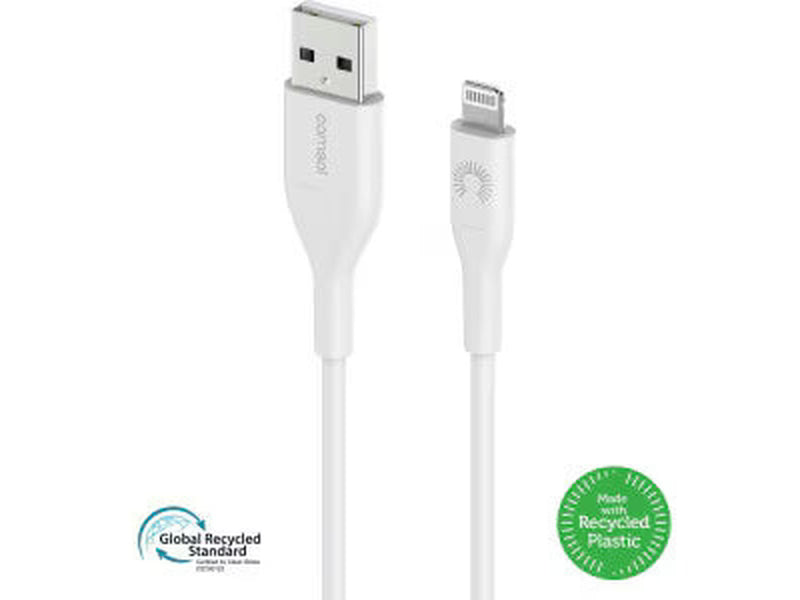 1.2m GRS Certified USB-A to Apple Lightning Cable - White - ALGR12WH