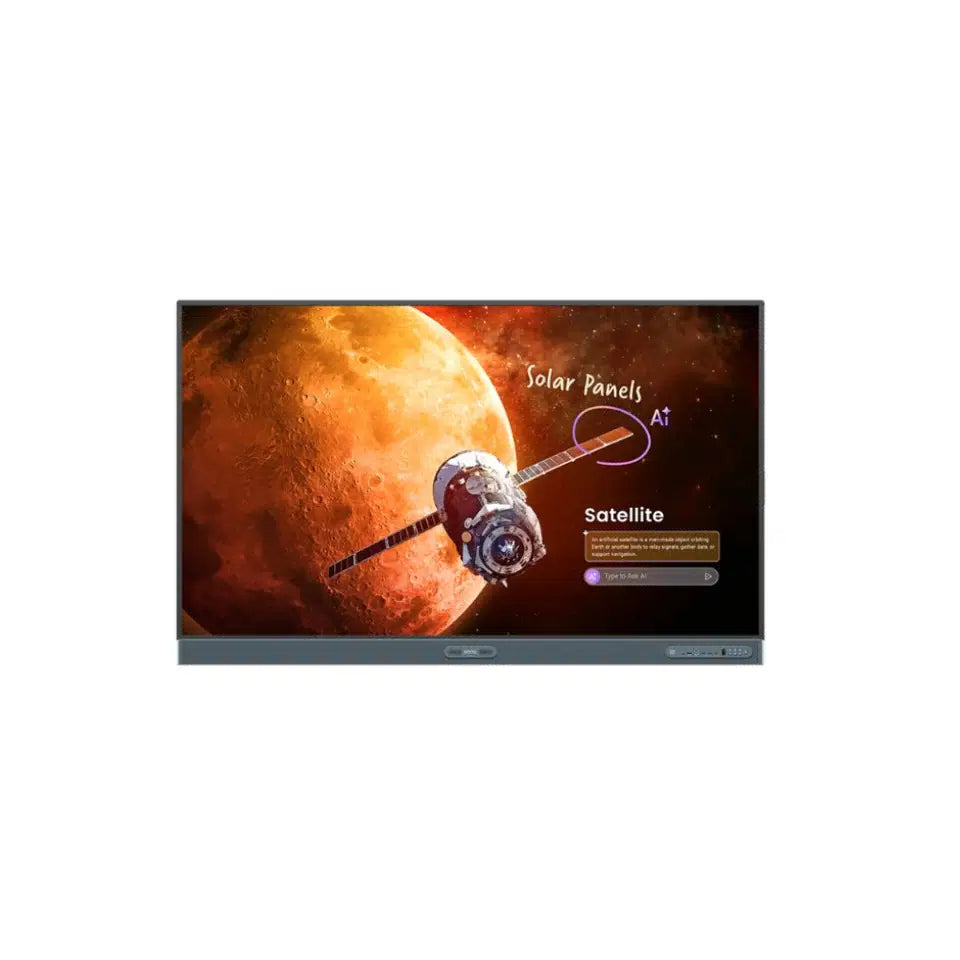 BenQ Professional Series 65" IFP, Android 15 16GB RAM ClassroomCare 50-point IR touch Wallmount & WiFi Inc.
