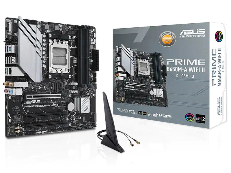 Asus PRIME B650M-A WIFI II-CSM AM5 mATX Motherboard
