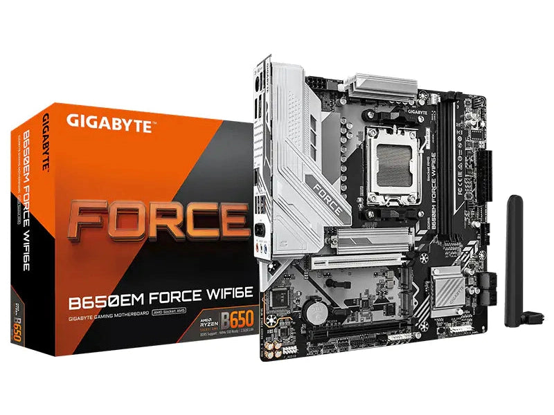 Gigabyte B650EM FORCE WIFI6E AM5 mATX Motherboard B650EM FORCE WIFI6E