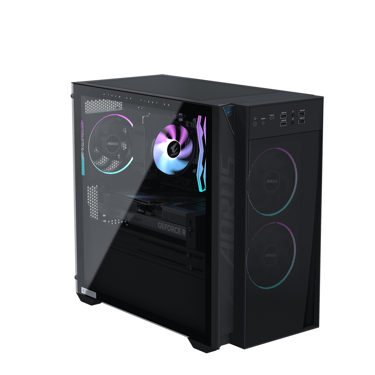 Gigabyte Gaming PC AORUS PRIME 3 AP3A5N6T-5113, Ryzen 5 9500F, B850, RTX 5060 Ti 8GB, DDR5 16GB, 1TB
