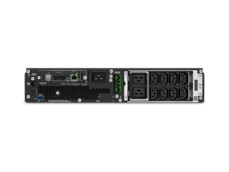 APC SMART-UPS SRT 2200VA IEC 8 Network LCD 2U Rack