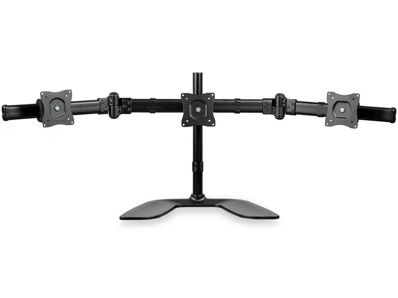 StarTech Triple Monitor Stand Articulating For Monitors 13” To 27” Adjustable VESA