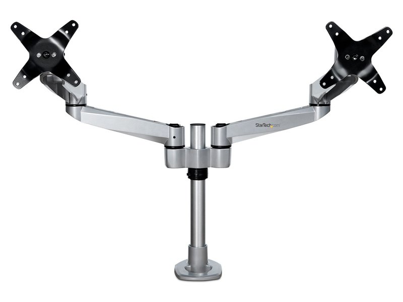 StarTech Desk Mount Dual Monitor Arm Premium Articulating Desktop VESA Mount Up To 27"