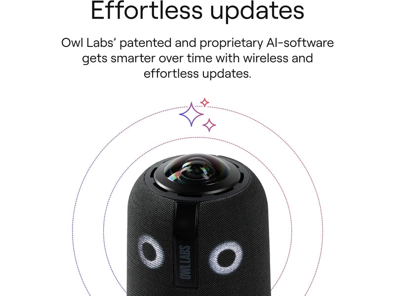 Owl Labs Meeting Owl 4+ 4K UHD All-in-One Video Conferencing Device MTW405-4000