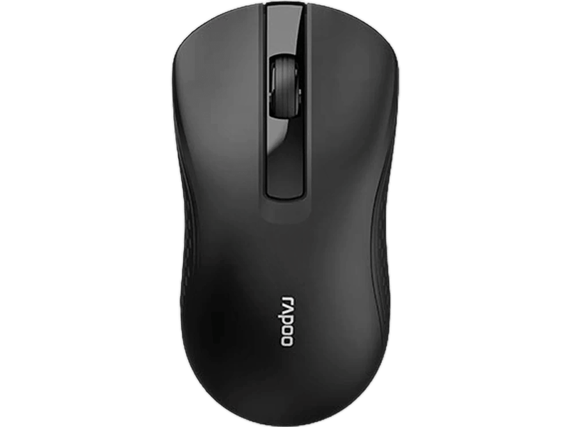 RAPOO B20 Silent Wireless Optical Mouse 2.4G wireless, 1200 DPI,12-month battery life. Ultra Compact, Office and Home, Retail Pack