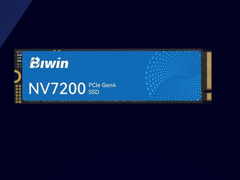 BIWIN NV7200 1TB PCIe4.0 M.2 2280 SSD 7200/6200 MB/s