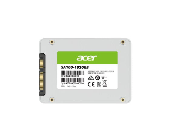 Acer SA100 1920GB 2.5" SATA lll SSD Writing Speed 449MB/s Reading Speed 549MB/s
