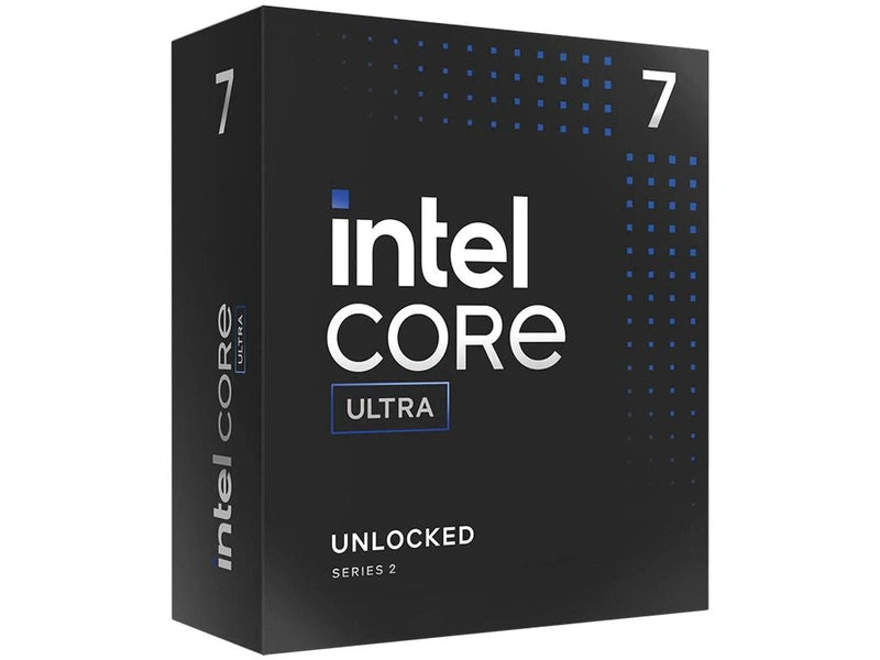 Intel Core Ultra 7 Processor 265K LGA1851 30M Cache, up to 5.50 GHz 15th Gen - No CPU Cooler Included