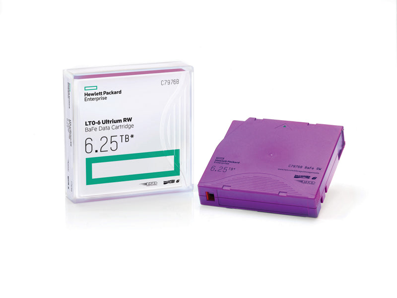 HPE LTO6 - 2.5/6.25TB Data Cartridge