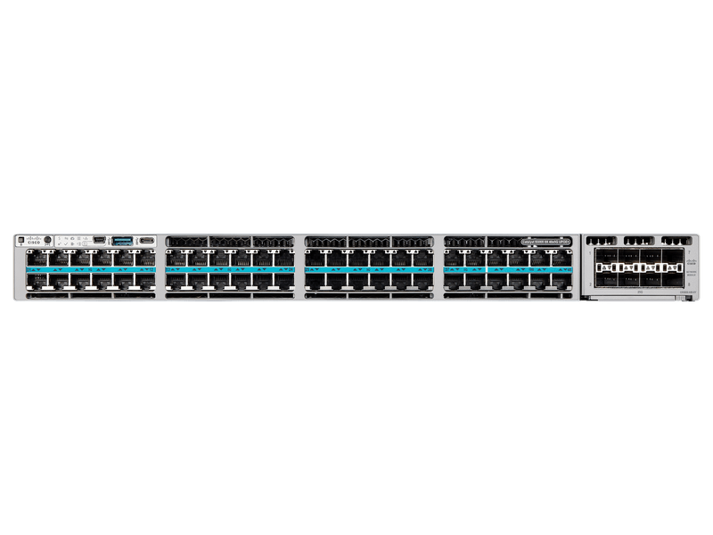 Cisco Meraki C9300X-48HX-M C9300X 48-Port MGIG UPoE+ 1100WAC PS W/Meraki
