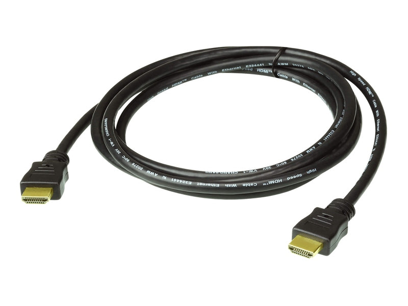 Aten 3M High Speed HDMI Cable with Ethernet. Support 4K UHD DCI, up to 4096 x 2160 @ 60Hz