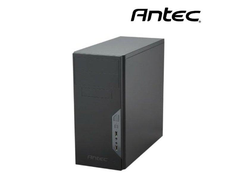 Antec VSK3500 mATX Business Office Case w/ true 500w PSU. 2x 5.25' ODD Bay, 3.5' x 1, 2x USB 3.0 Thermally Advanced. 8PIN EPS, 1x 92mm Fan. 2 Yrs Wty