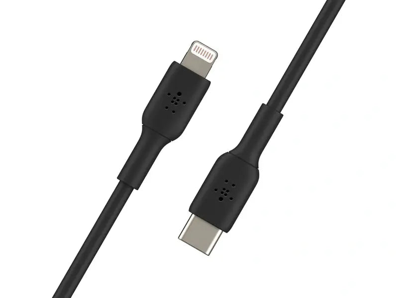 Belkin BoostCharge 1M USB-C To Lightning Charge/Sync Cable MFi Black