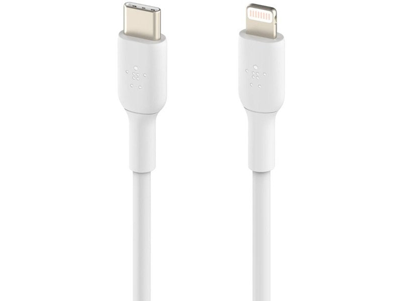 Belkin BoostCharge Lightning to USB-C Cable 1M White