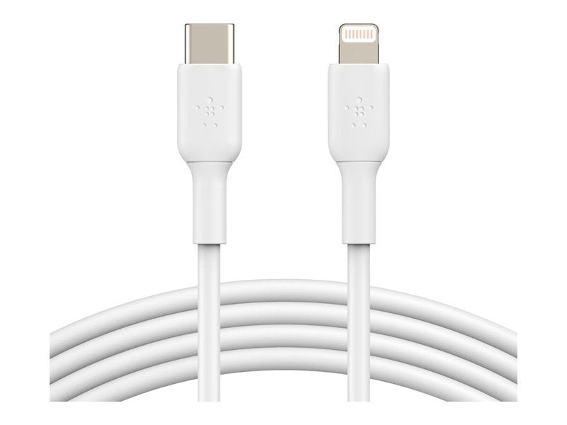 Belkin BoostCharge Lightning to USB-C Cable 1M White