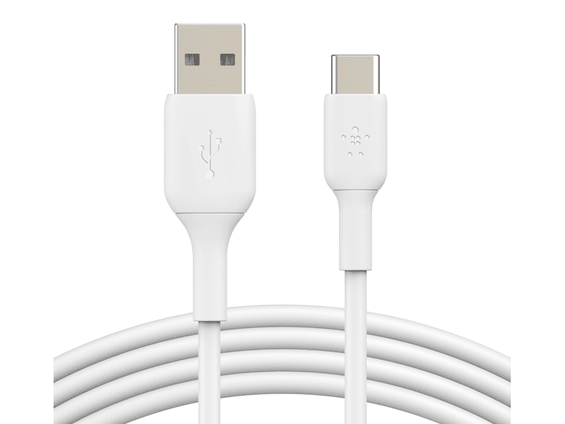 Belkin 2M USB-A To USB-C Charge/Sync Cable White