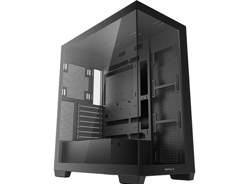 DeepCool CG580 Panoramic ATX Mid-Tower Case, Up to 2x 360mm Radiators, 9x120mm Fans. Front 2x USB3.0, Audio I/O Panel