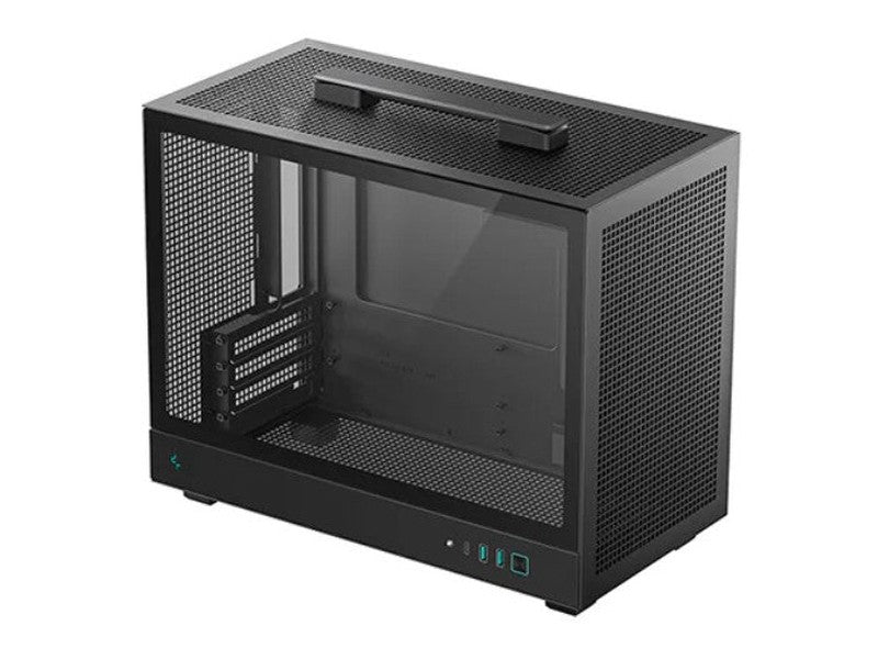 DeepCool CH160 PLUS Portable Micro-ATX Compact Case, USB3.0×2, Gen2 Type-C x1, Audio/Mic×1