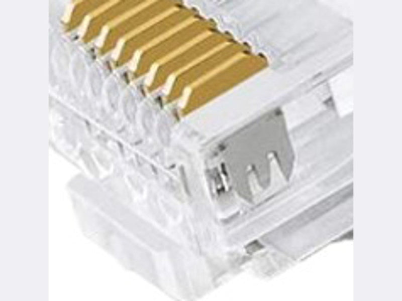 Cobtel RJ45 8P8C Connector for Solid Core Cable 3 Prongs