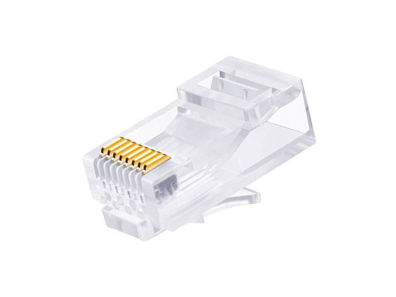 Cobtel RJ45 8P8C Connector for Solid Core Cable 3 Prongs