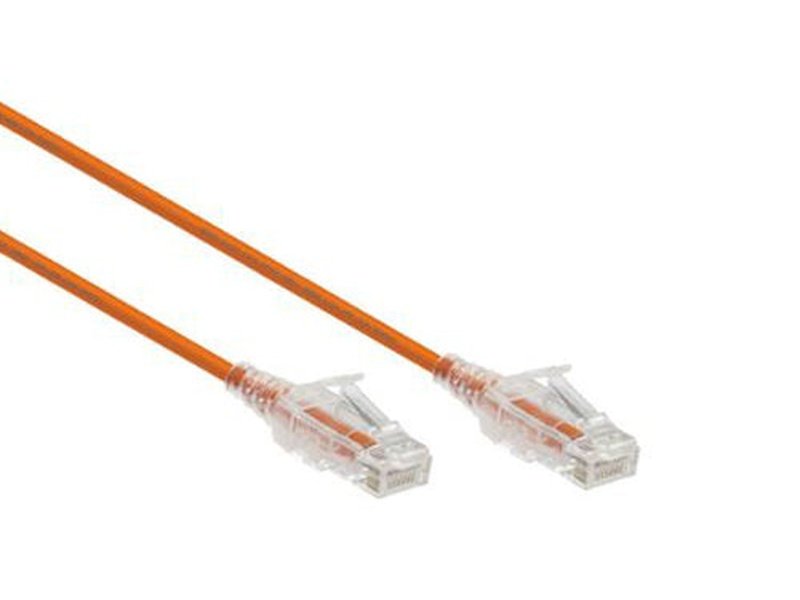 Konix 2m Slim CAT6 UTP Patch Cable LSZH - Orange