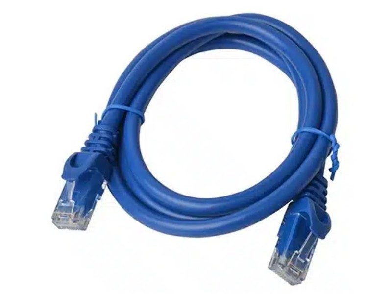 8Ware CAT6A Cable 1.5m - Blue Color RJ45 Ethernet Network LAN UTP Patch Cord Snagless
