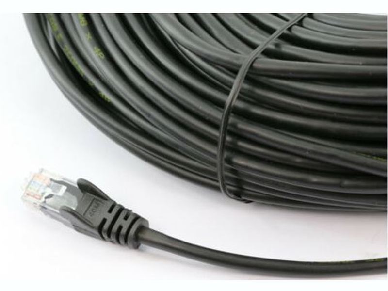 8Ware CAT6A Cable 30m - Black Color RJ45 Ethernet Network LAN UTP Patch Cord Snagless