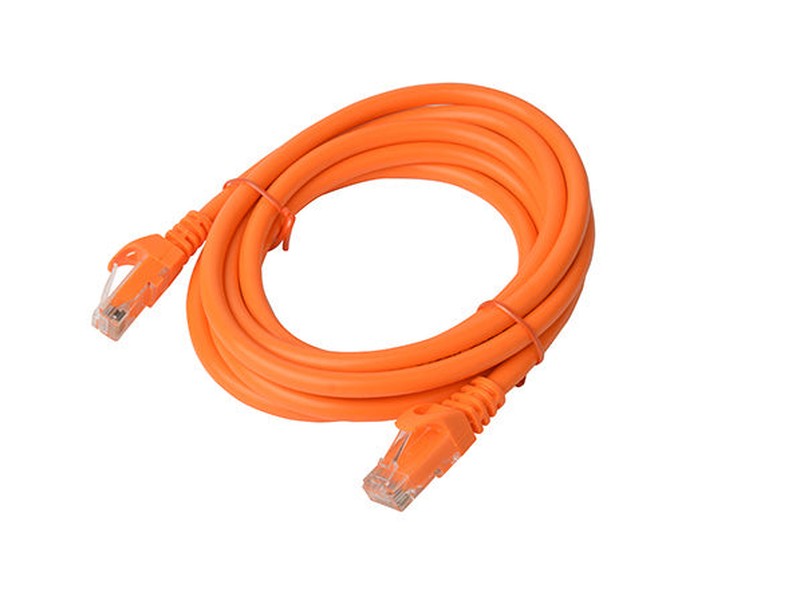8Ware CAT6A Cable 3m - Orange Color RJ45 Ethernet Network LAN UTP Patch Cord Snagless