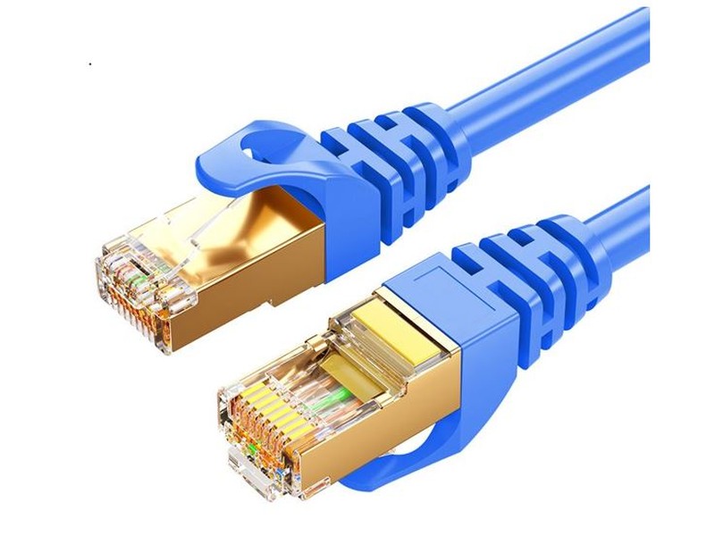 8Ware CAT7 Cable 5m - Blue Color RJ45 Ethernet Network LAN UTP Patch Cord Snagless