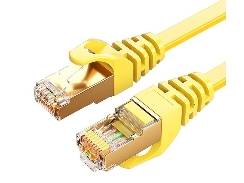 8Ware CAT7 Cable 5m - Yellow Color RJ45 Ethernet Network LAN UTP Patch Cord Snagless