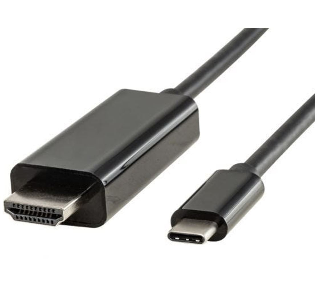 8ware 2m USB 3.1 Type C USB-C to HDMI Cable Male to Male for Monitor, TV, Projector Apple MacBook Chromebook Samsung Galaxy S8+