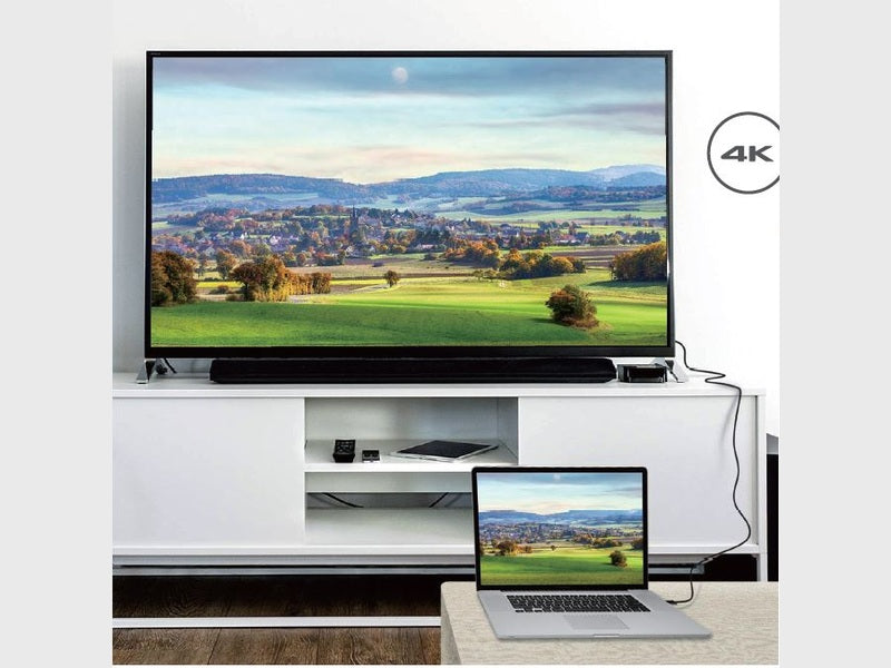 Astrotek 3m DisplayPort DP to HDMI Cable Converter Adapter - Male to Male 4K Resolution For Laptop PC to Monitor Projector HDTV Video Card