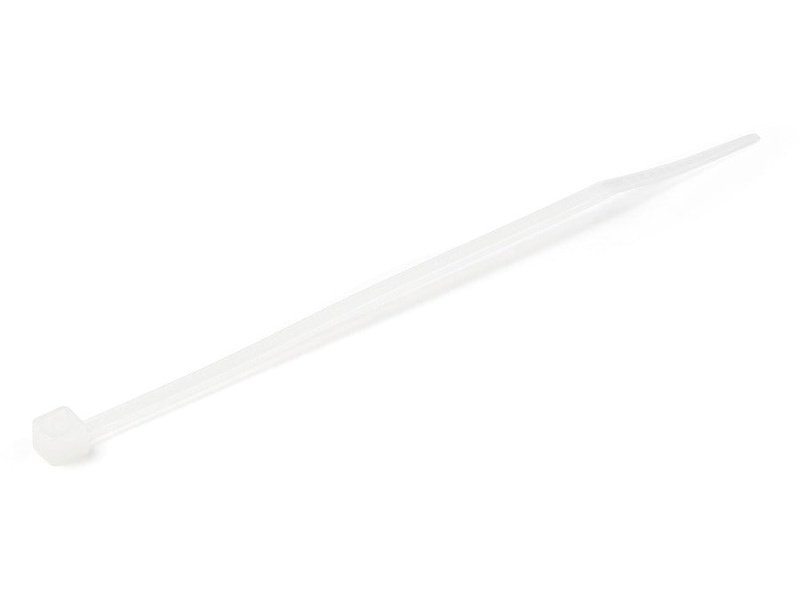 StarTech 100 Pack 4" Cable Ties White Small Nylon/Plastic Zip Ties
