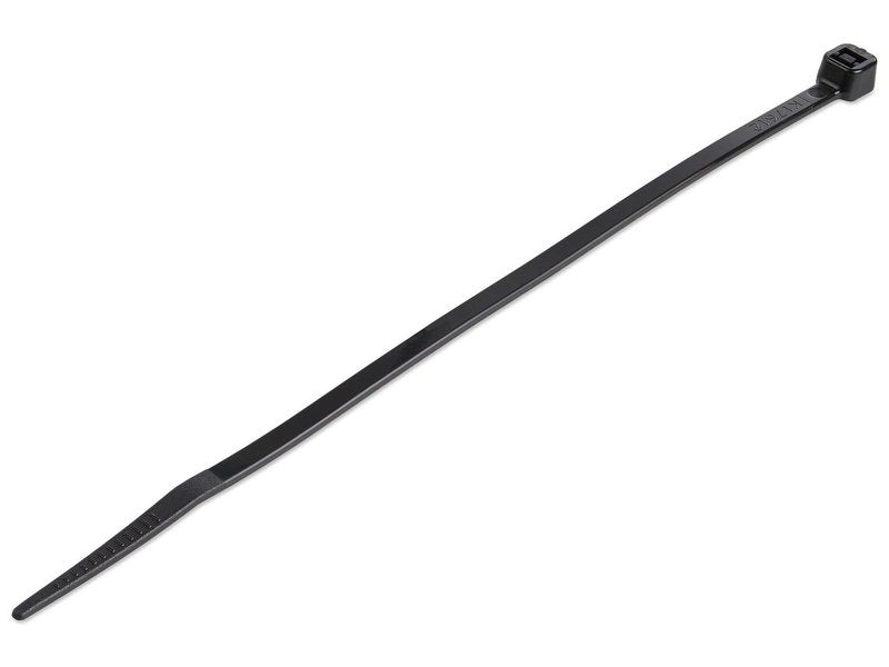 StarTech 100 Pack 6" Cable Ties Black Medium Nylon/Plastic Zip Ties