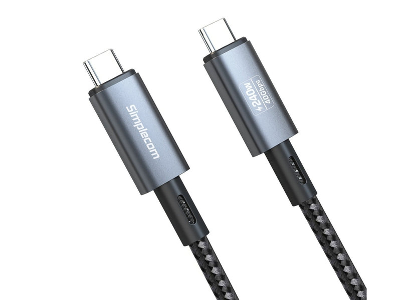Simplecom CA612 USB-C to USB-C Cable USB4 40Gbps 5A 240W PD3.1 8K@60Hz 1.2M