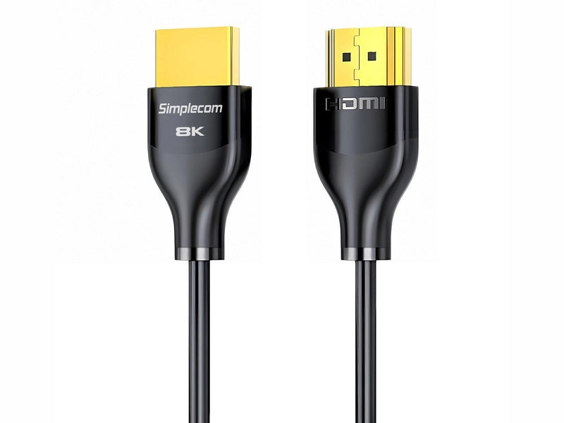 Simplecom CAH510 Ultra High Speed HDMI 2.1 Cable 48Gbps 8K@60Hz Slim Flexible 1M