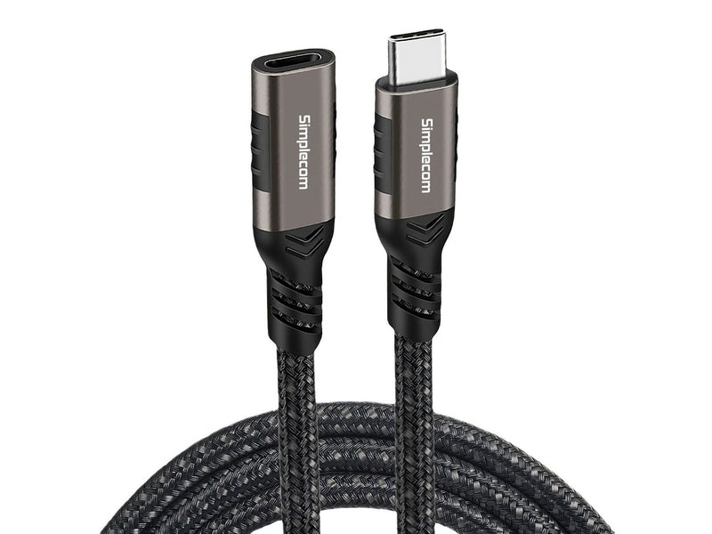 Simplecom CAU620 USB-C Male to Female Extension Cable USB 3.2 Gen2 PD 100W 20Gbps 2M
