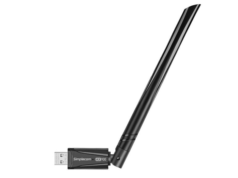 Simplecom NW831 Wi-Fi 6 and Bluetooth 5.3 Combo USB Adapter Dual Band AX900