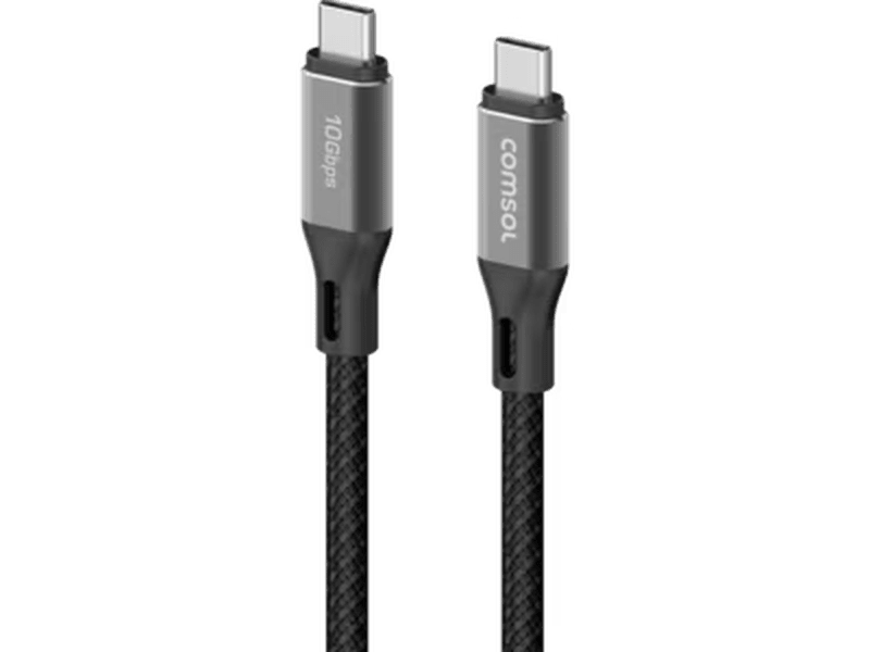 1.2m 10Gbps USB-C to USB-C Cable Black - CC1012BK