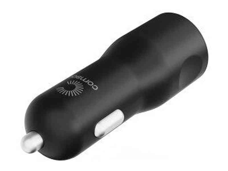 Comsol 32W Dual Port USB-A + USB-C Car Charger - CCD32BK