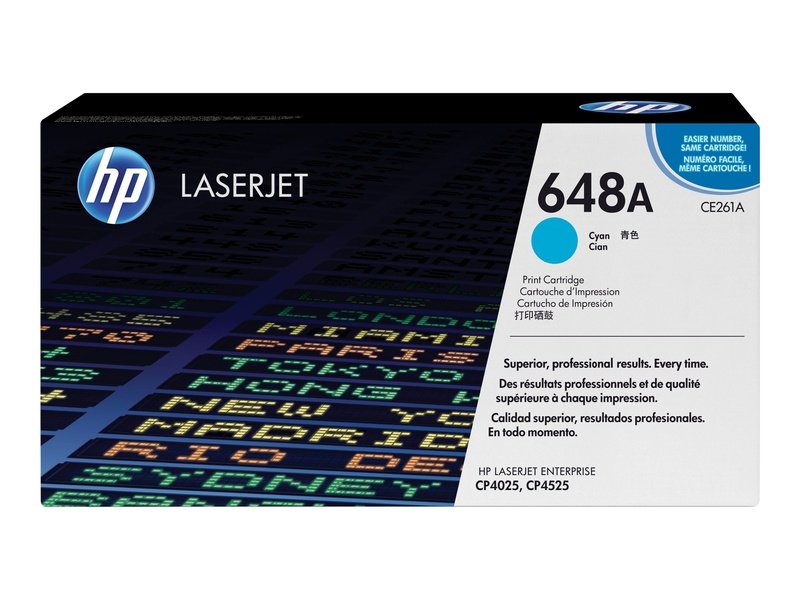 HP LaserJet CP4025/4525 Cyan Cartridge