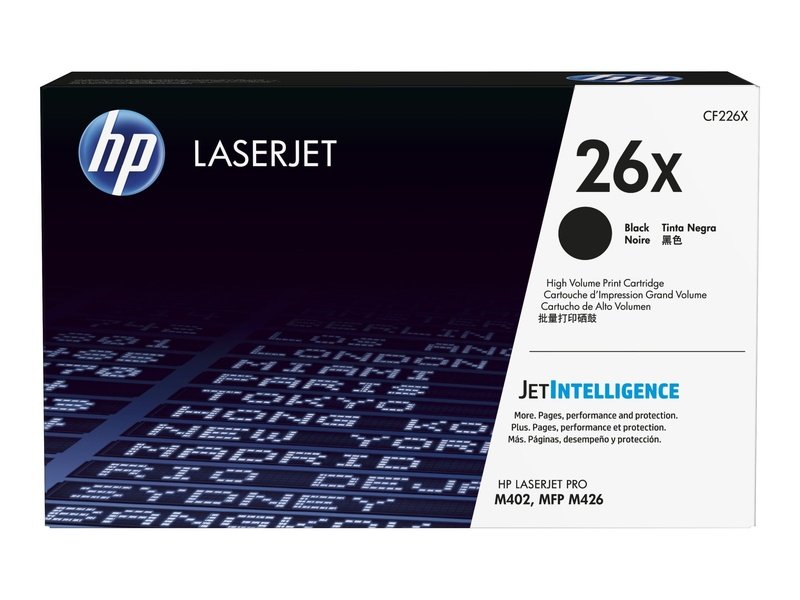 HP 26X Black Toner High Yield For M402M426 Printers