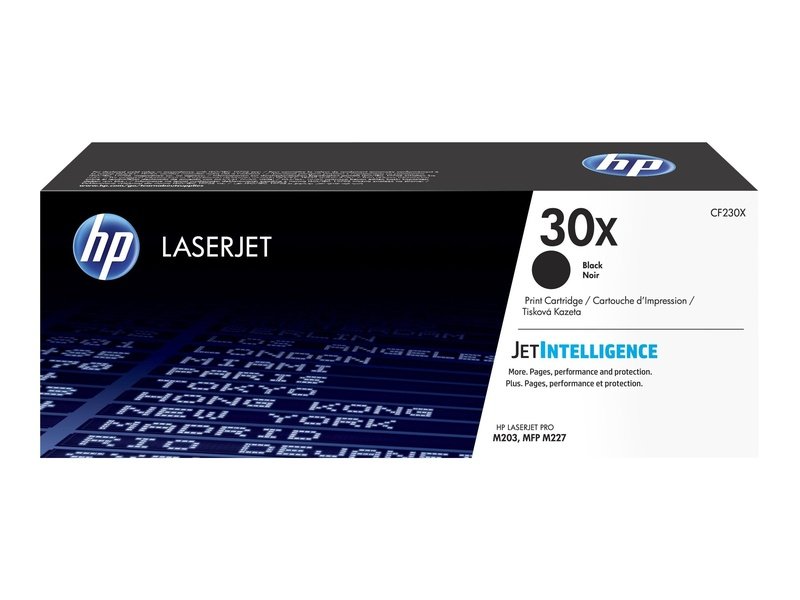 HP 30X High Yield Black Toner For M203 M227 Series Printers